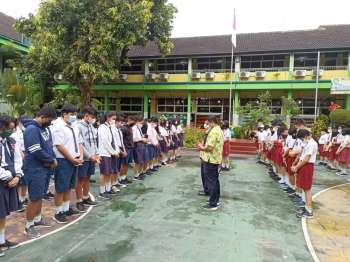 Doa Pagi &amp; Pengarahan Ujian Sekolah hari kedua