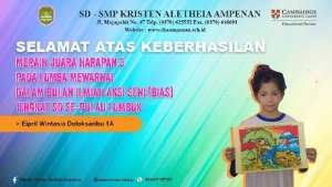 Lomba Mewarnai dalam Bulan Ilmiah Aksi Seni (BIAS) Tingkat SD Se-Pulau Lombok 2019