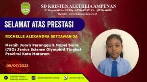 Jenius Science Olympiad Tingkat provinsi Kota Mataram