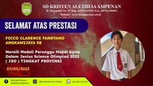 Jenius Science Olimpiad 2023 ( JSO ) TINGKAT PROVINSI