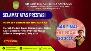 Final Provinsi Jenius Science Olympiad (JSO) 2023