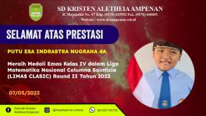 Liga Matematika Nasional Columna Sainticia (LIMAS CLASIC) Round II Tahun 2023