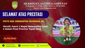 Final Topaz Olimpiade Tingkat Provinsi Tahun 2023