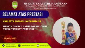 Final Topaz Olimpiade Tingkat Provinsi Tahun 2023