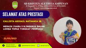 Final Topaz Olimpiade Tingkat Provinsi Tahun 2023