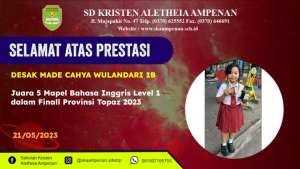 Final Topaz Olimpiade Tingkat Provinsi Tahun 2023