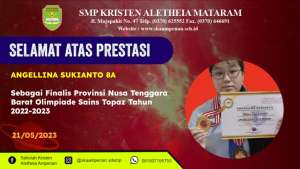 Finalis Provinsi Nusa Tenggara Barat Olimpiade Sains Topaz Tahun 2022-2023