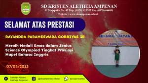 Jenius Science Olympiad Tingkat Provinsi