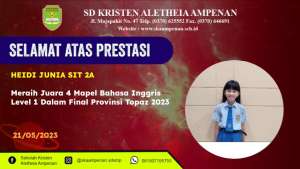 Final Topaz Olimpiade Tingkat Provinsi Tahun 2023