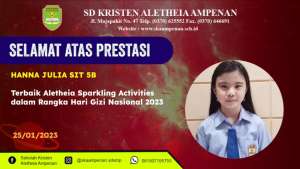 Aletheia Sparkling Activities dalam Rangka Hari Gizi Nasional 2023