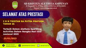 Aletheia Sparkling Activities dalam Rangka Hari Gizi Nasional 2023