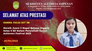 JAF (Junior Achievers Festival) tingkat kota Mataram