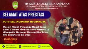 Final Nasional OMNAS 12 (Kompetisi Nasional Matematika Sains Bahasa Inggris ke-12) 2023