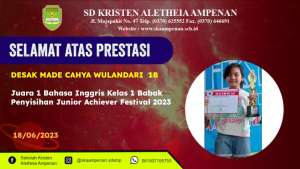 JAF (Junior Achievers Festival) tingkat kota Mataram