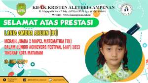 JAF (Junior Achievers Festival) tingkat kota Mataram