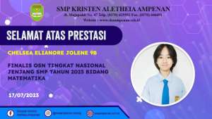 OSN TINGKAT NASIONAL JENJANG SMP TAHUN 2023 BIDANG MATEMATIKA