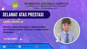 Grandfinal Junior Festival Tingkat Kota Mataram