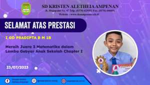 Gebyar Anak Sekolah Chapter I