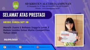 Intan Mutia Competition (IMC) 2023