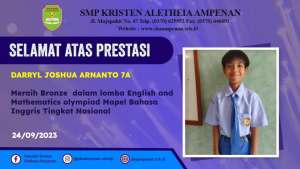 Kompetisi English and Mathematics Olympiad Tingkat Nasional Tahun 2023