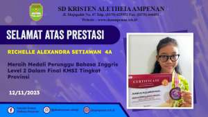 Final Kompetisi Matematika, Sains &amp; Inggris (KMSI) Tingkat Provinsi Tahun 2023