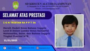 VENUS Kompetisi Matematika, Sains, &amp; Bahasa Inggris Tingkat Provinsi