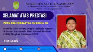 Indonesia Best Award Student (IBS) TIngkat Nasional 2023