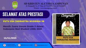Indonesia Best Award Student (IBS) TIngkat Nasional 2023