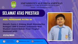 Babak Final Indonesia Best Award Student (IBS) TIngkat Nasional 2023