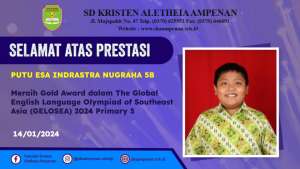 Global English Language Olympiad Of Southeast Asia (GELOSEA) 2024