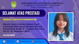 Final Indonesia Best Award Student (IBS) Tingkat Nasional 2023