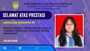 Kompetisi ORION Matematika, Sains, &amp; Bahasa Inggris Tingkat Provinsi NTB