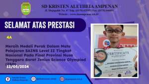 Final Provinsi Nusa Tenggara Barat Jenius Science Olympiad (JSO)