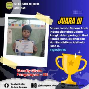 Lomba Senam Anak Indonesia Hebat