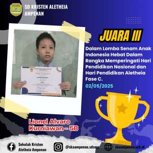 Lomba Senam Anak Indonesia Hebat