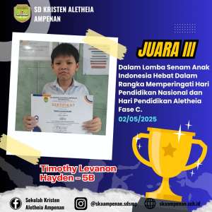 Lomba Senam Anak Indonesia Hebat