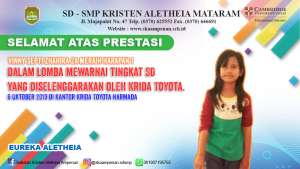 Lomba Mewarnai Tingkat SD yang diselenggarakan Oleh Krida Toyota