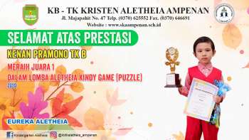 Lomba Aletheia Kindy Game (Puzzle) 2020