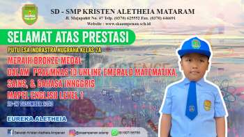 PraOmnas 10 Online Emerald Matematika, Sains, &amp; Bahasa Innggris Mapel English Level 1