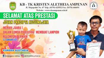 Lomba Parenting  Membuat Lampion Kelompok Bermain