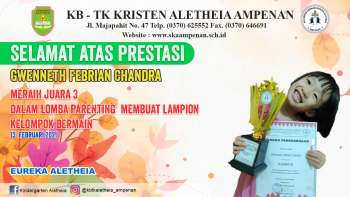 Lomba Parenting  Membuat Lampion Kelompok Bermain