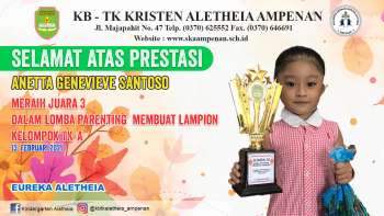 Lomba Parenting  Membuat Lampion Kelompok TK-A