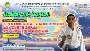 Kompetisi Olahraga Siswa Nasional (KOSN) Cabor Karate