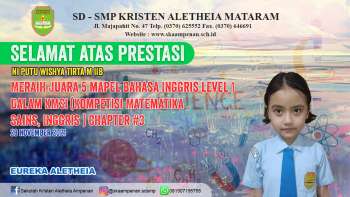 KMSI (Kompetisi Matematika , Sains, Inggris)  Chapter #3