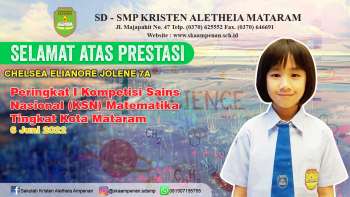 Peringkat I Kompetisi Sains Nasional (KSN) Matematika Tingkat Kota Mataram