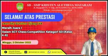 SCT Chess Competition Kategori SD (Kelas 4 - 6)