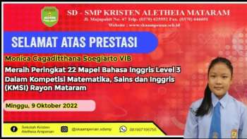 Lomba Kompetisi Matematika,Sains dan Bahasa Inggris (KMSI) Rayon Mataram