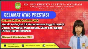 Lomba Kompetisi Matematika,Sains dan Bahasa Inggris (KMSI) Rayon Mataram