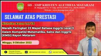 Lomba Kompetisi Matematika,Sains dan Bahasa Inggris (KMSI) Rayon Mataram