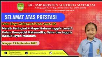 Lomba Kompetisi Matematika,Sains dan Bahasa Inggris (KMSI) Rayon Mataram